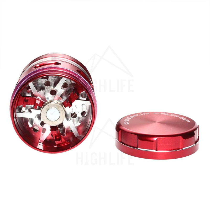 Red Chromium Crusher Multi Blade 2.5 Grinder Accessories