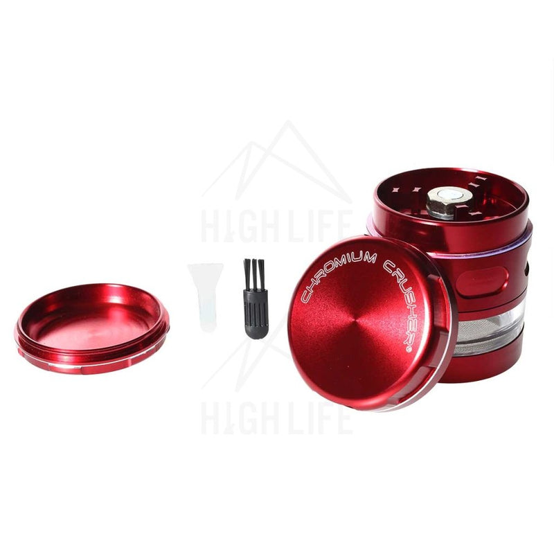 Red Chromium Crusher Multi Blade 2.5 Grinder Accessories