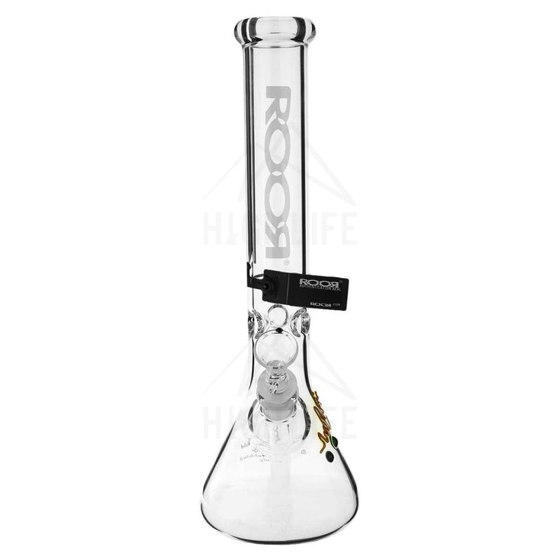 Roor 14 45Mm X 5Mm Beaker - Clear White Roor Bongs