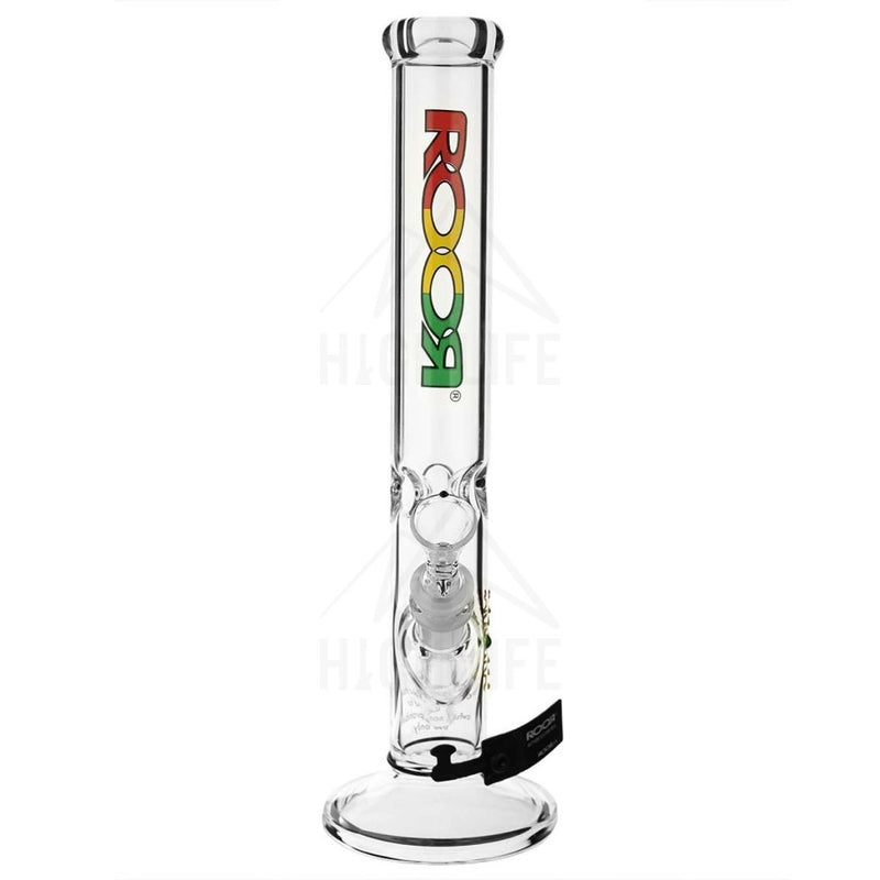 Roor 14 45Mm X 5Mm Straight - Clear Rasta Roor Bongs