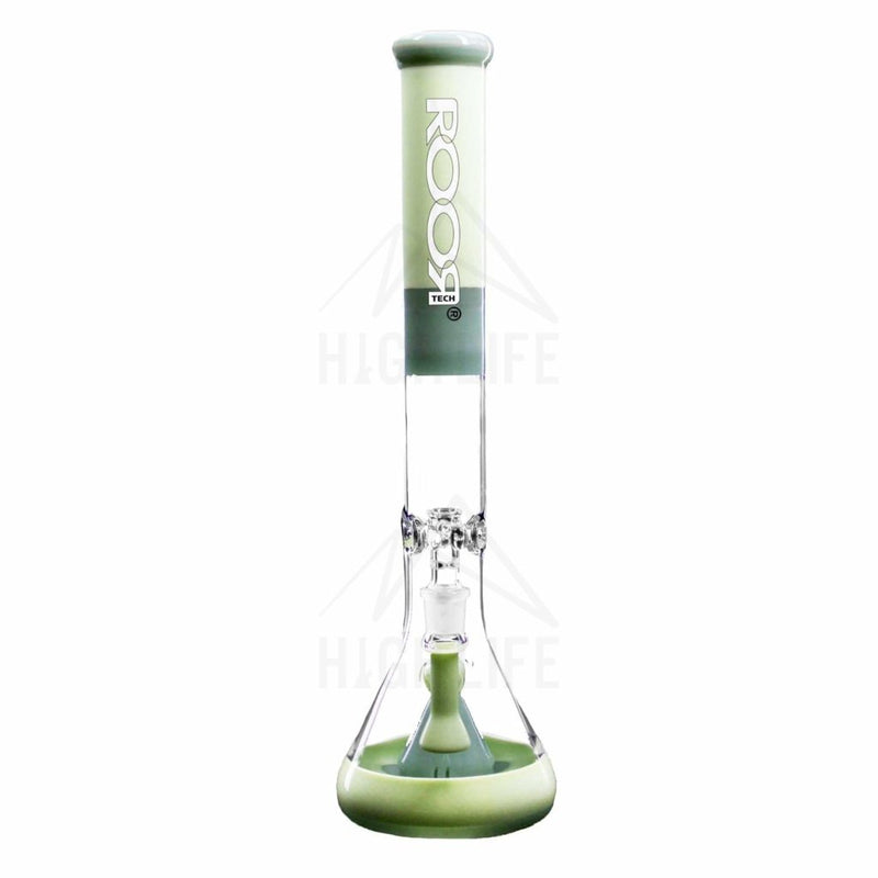 Roor Tech 18 45Mm Mini Beaker-Milky Mint- White Logo Bongs & Waterpipes