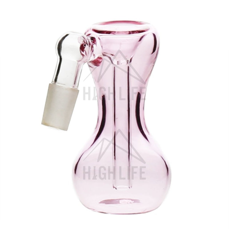 Single Diffused Ash Catcher - Pink 14Mm Accessories