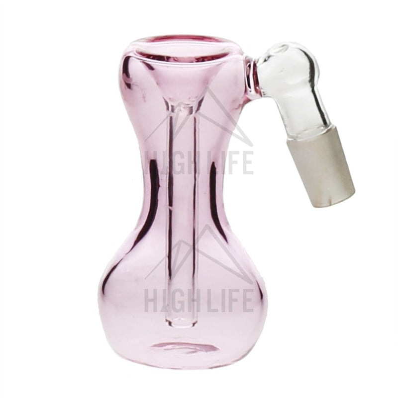 Single Diffused Ash Catcher - Pink 14Mm Accessories