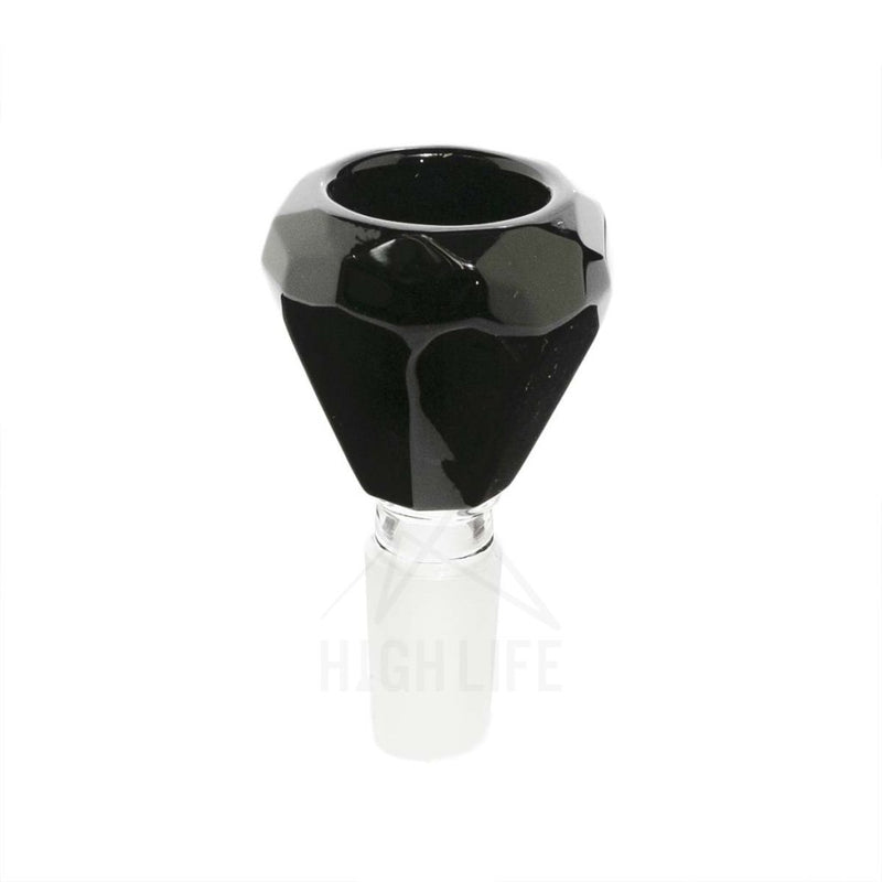 Slide G/g Bowl 14Mm Male Diamond Black
