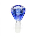 Slide G/g Bowl 14Mm Male Diamond Blue
