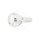 Slide G/g Bowl 14Mm Male Diamond Clear