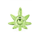 Slide G/g Bowl 14Mm Male - Marijuana Leaf