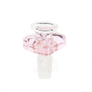 Slide G/g Bowl 14Mm Male - Pink Heart