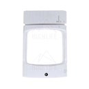Stash Magnifying LED Jar - White