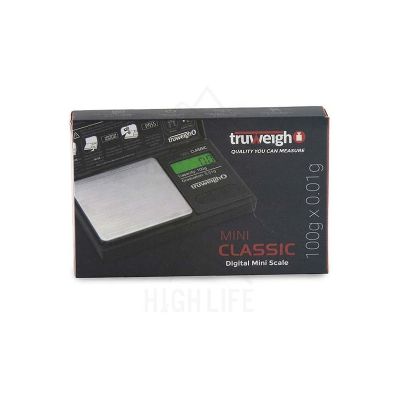 Trueweigh Mini Classic Scale 100G X 0.01G- Black