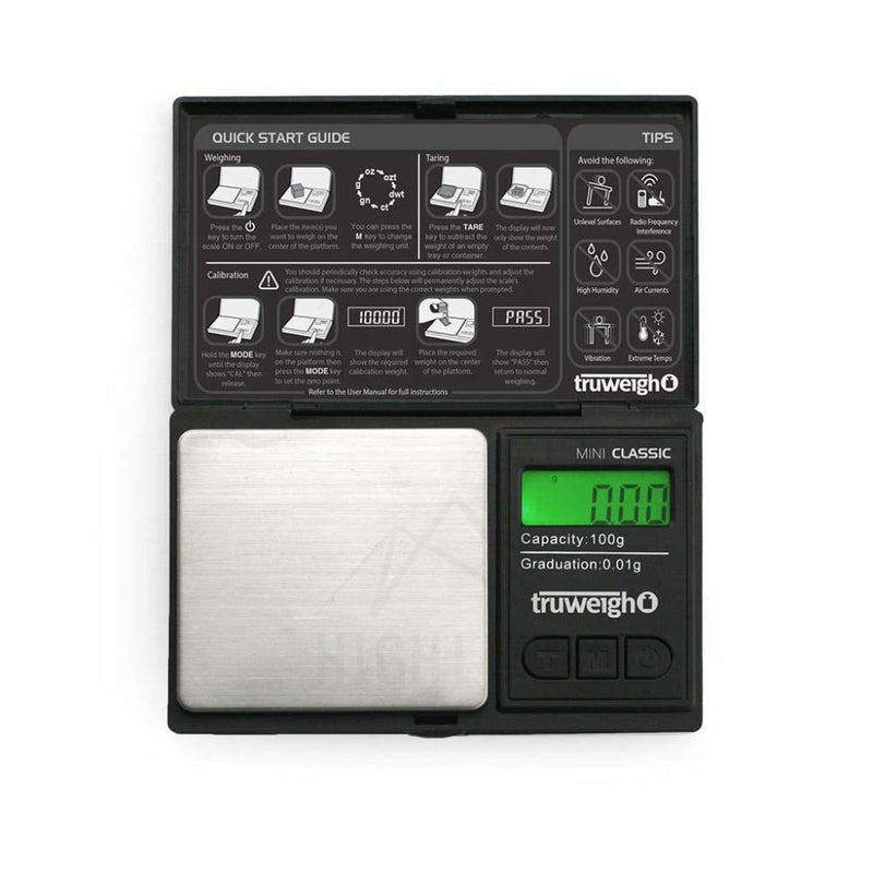 Trueweigh Mini Classic Scale 100G X 0.01G- Black