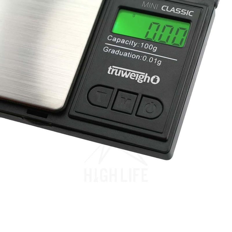 Trueweigh Mini Classic Scale 100G X 0.01G- Black