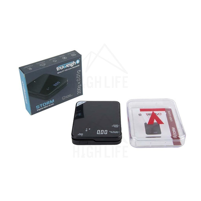 Trueweigh Storm Mini Scale 200G X 0.01G- Black