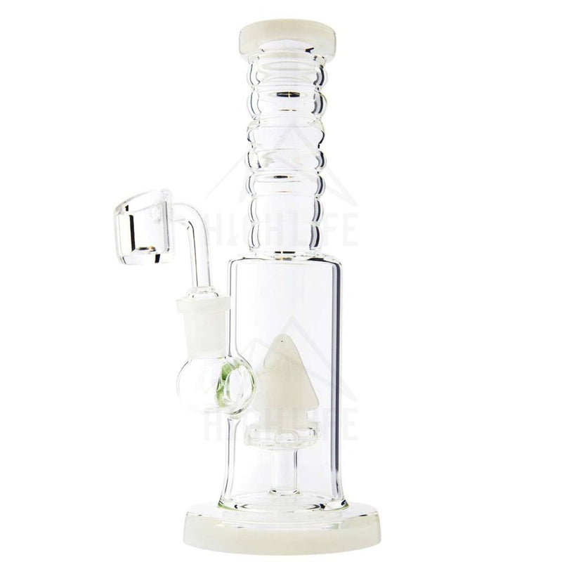 Waterpipe 8 G/g Cone Perculator Rig With Banger