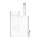 Waterpipe Bio Glass G/g 12 75Mm Gravity Straight Martini Female 14Mm