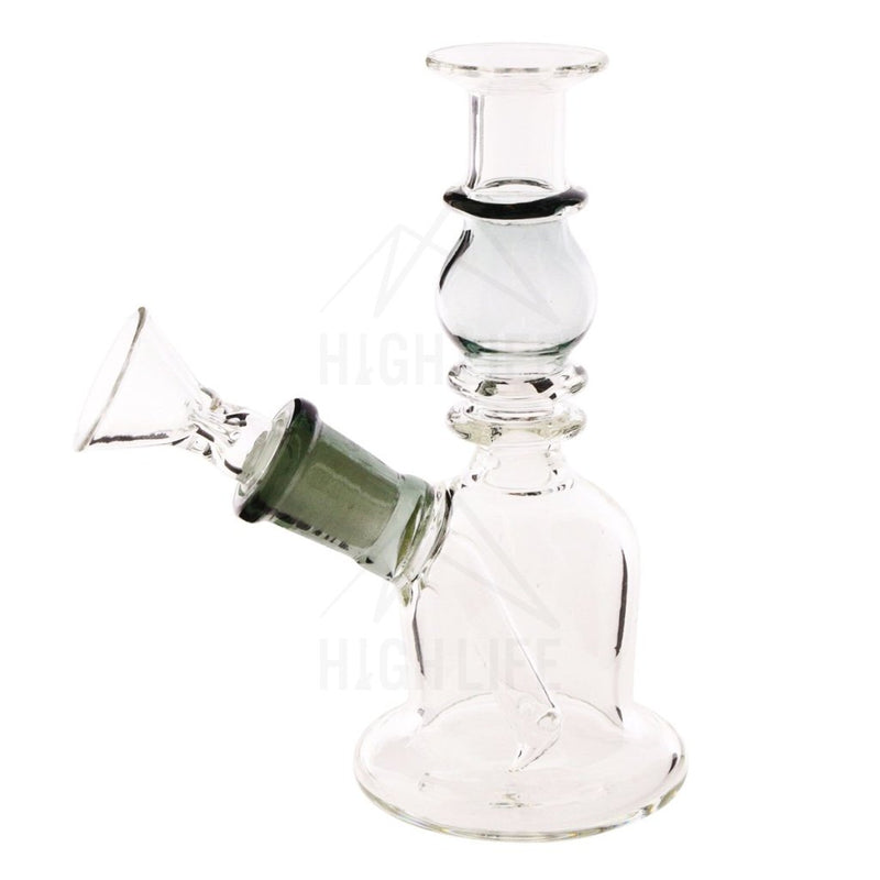 Waterpipe G/g 7 Double Maria Straight Martini With Bowl Black