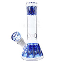 Waterpipe G/g 8 Beaker Rake Art Blue