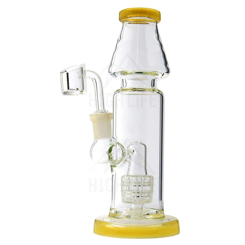 Waterpipe G/g Rocket Showerhead 9 14Mm Female With Banger Yellow