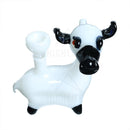 White And Black Cow Hand Pipe Pipes
