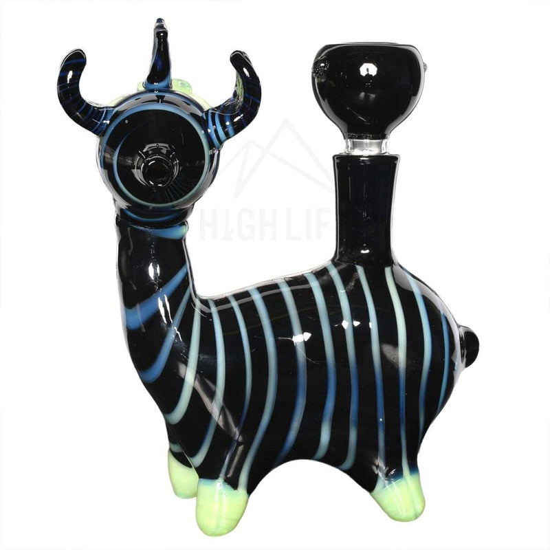 Zebra Stripes With Slyme Water Pipe 14Mm Hand Pipes