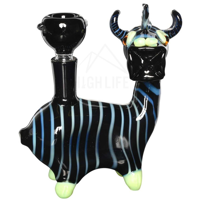 Zebra Stripes With Slyme Water Pipe 14Mm Hand Pipes